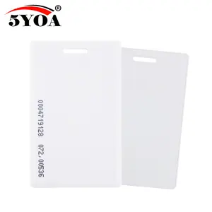 10pcs 1.8mm EM4100 Tk4100 125khz Access Control Card Read Only RFID Tag Tags Sticker Key Fob Token Ring Proximity Chip