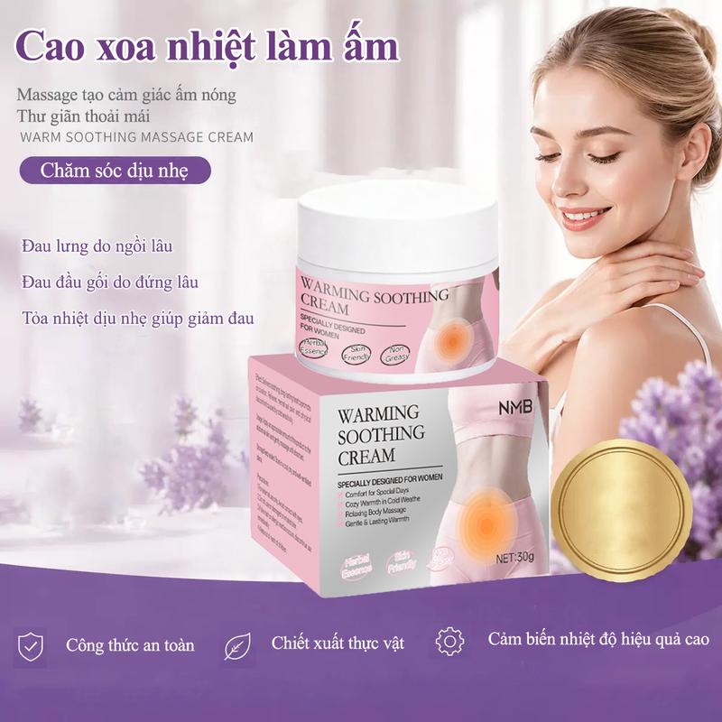NMB Kem dưỡng da dạng balm có cảm giác ấm: Mang lại cảm giác ấm dễ chịu cho…