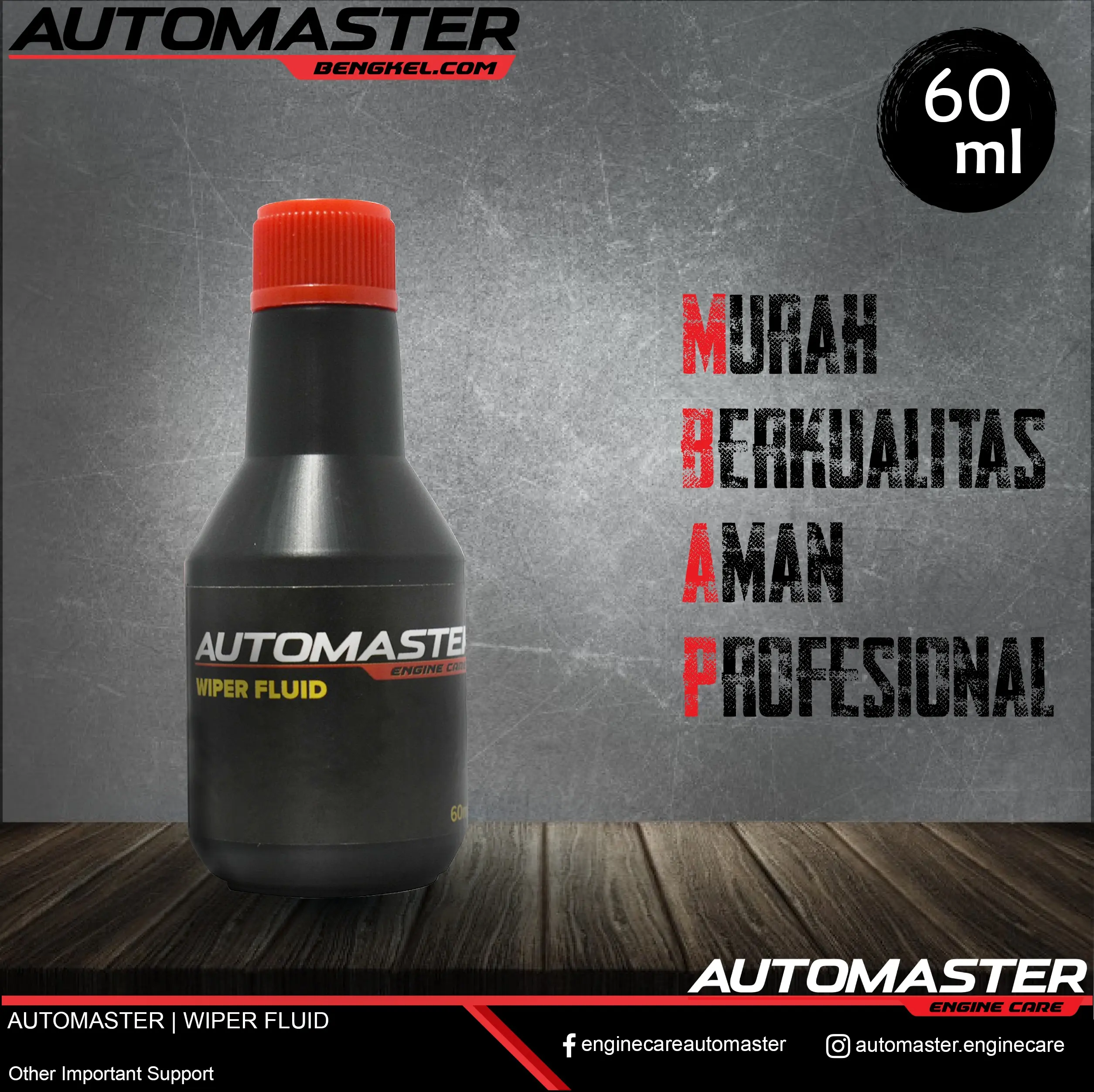 Wiper Fluid 60ml - Automaster