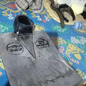 Cangkul Baja Putih Cap Buaya Asli Anti Lengket Cangkul Tanah Anti Gompal, Tajam Dan Kuat Harga Murah
