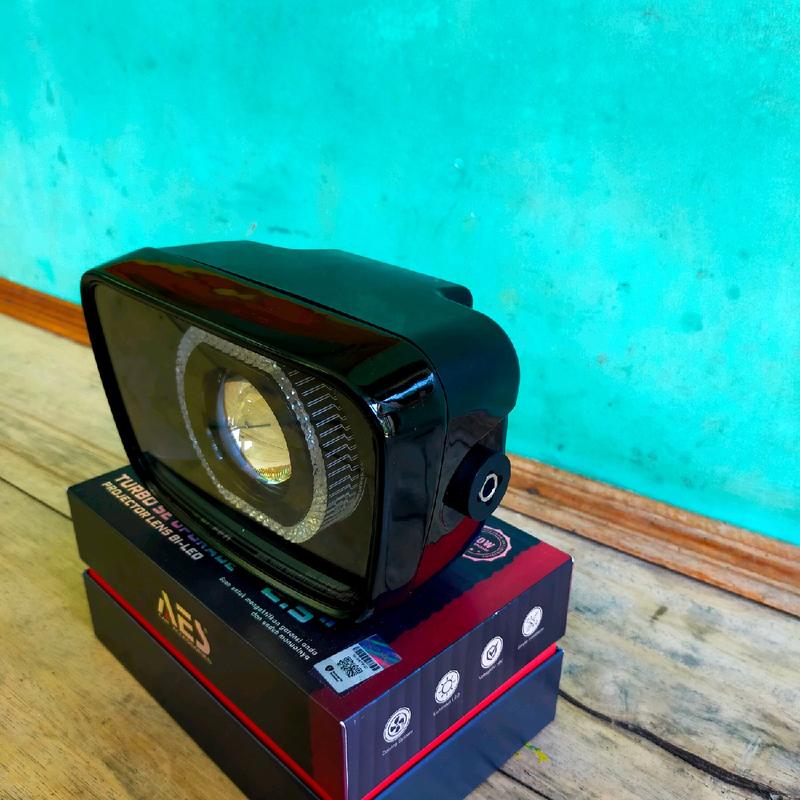 lampu biled Rx king new oval full hitam biled aes experience 2,5inc 60w full rgb 1