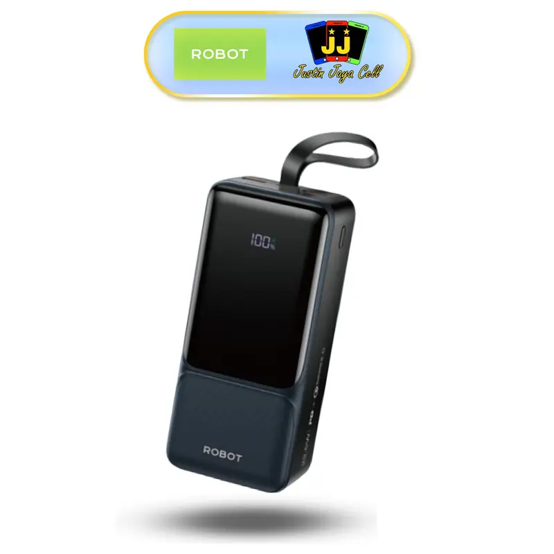 ROBOT RT40 Powerbank 40.000mAh High Capacity Fast Charging 22.5W Fast Charging Powerbank QC3.0 USB-C USB-A Output Garansi Resmi Robot Indonesia 0