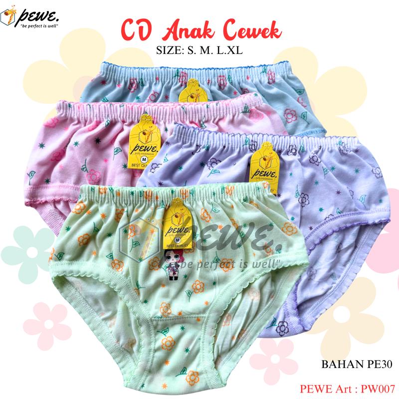Product Introduction of 12 PCS 6 PCS CD Anak Cewek Kriwil soft Pastel Celana Dalam Anak Perempuan CELANA DALAM MOTIF ANAK PEREMPUAN SEGITIGA FashionCd Anak Perempuan Murah/Harga Grosiran Motif Fashion 21
