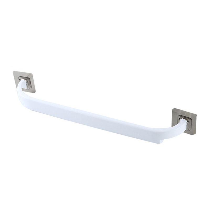 Product Introduction of Self Adhesive Towel Bar Non-Trace Rack Towel Holder Hanger Easy Installation Wall Mounted Towel Rack Shoes Storage Rack Storage 22