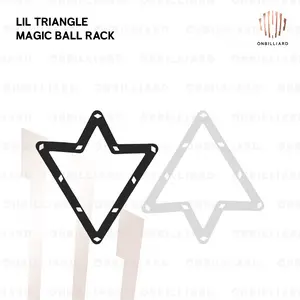 Lil Triangle Magic Ball Rack Sheet Billiard Pro Segitiga Biliar