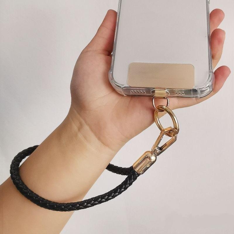Klip Ponsel Konektor Lentur Baja Tahan Karat, Penghubung Tali Ponsel Anti Hilang, Casing Ponsel Universal Aksesoris Besi 2