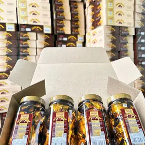 Coklat almond d'king 1 dus isi 4 rasa Coklat original