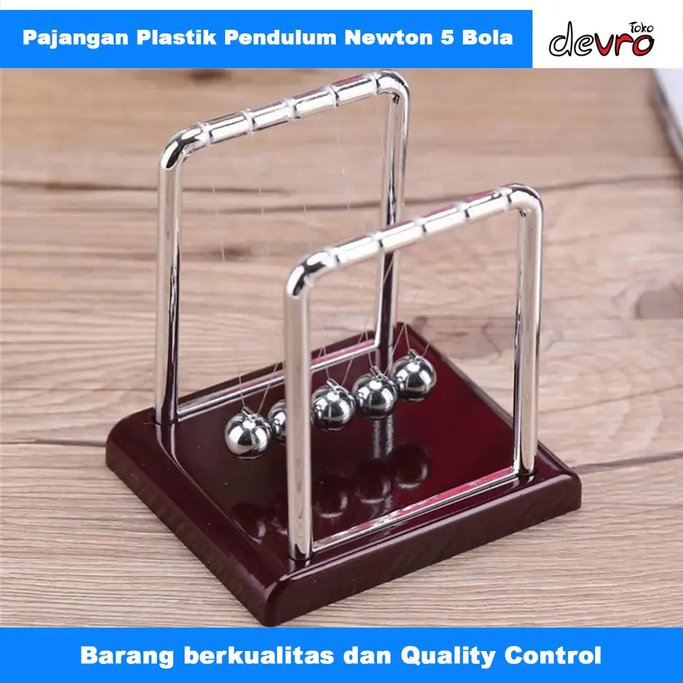 Pajangan Meja Pendulum Newton Office Table Decoration 5 Ball S - Pajangan Ruang Kerja - Pajangan Pendulum - H50S
