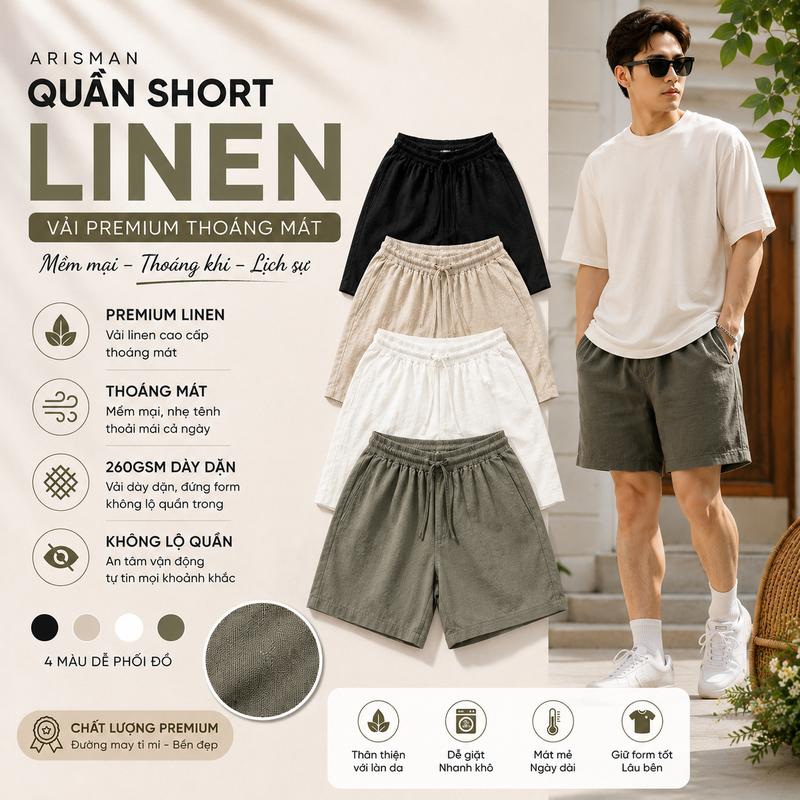 Short Kaki Premium Form Trên Gối Hack Dáng - VẢI KAKI NHUNG XỊN MỀM MỊN, KHÔNG…