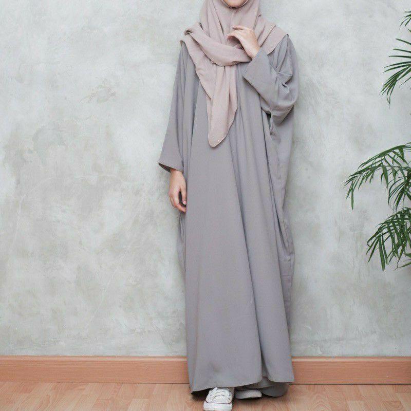ABAYA POLOS KALONG/ABAYA BASIC SIMPLE 0