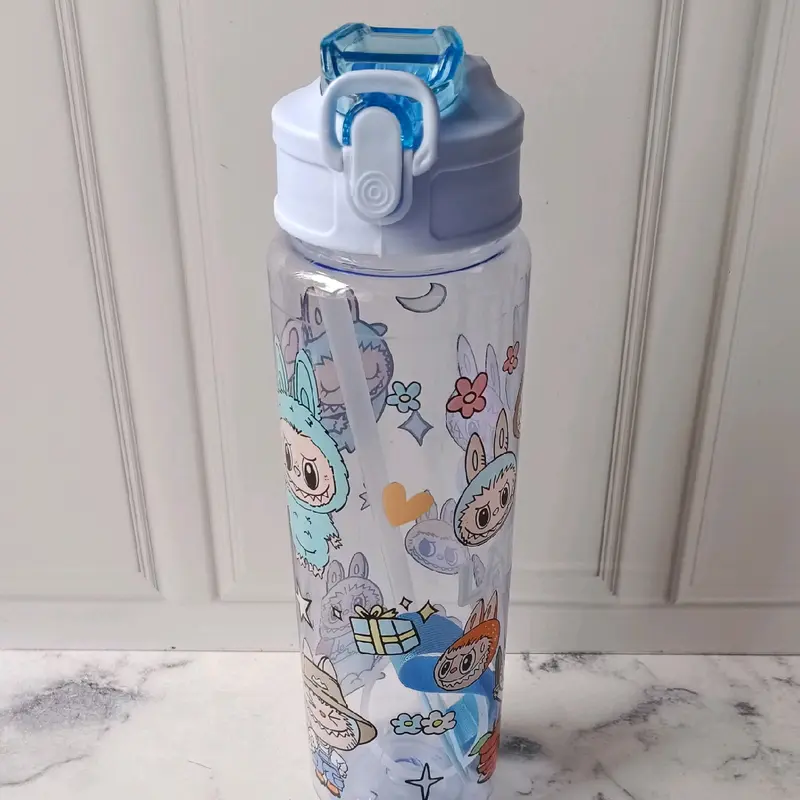 Botol Labubu viral / Botol sanrio 900ml /Botol karakter labubu 6