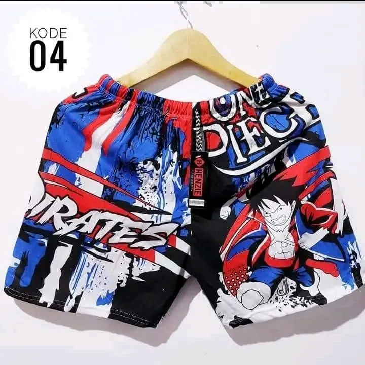 paket usaha celana boxser pendek ( 10pcs cuma 100rb,an) Katun  Boxer Motif Santai Nyaman Keren Kombinasi Tidur Shorts Panjang Distro Pria Dewasa Standar 3