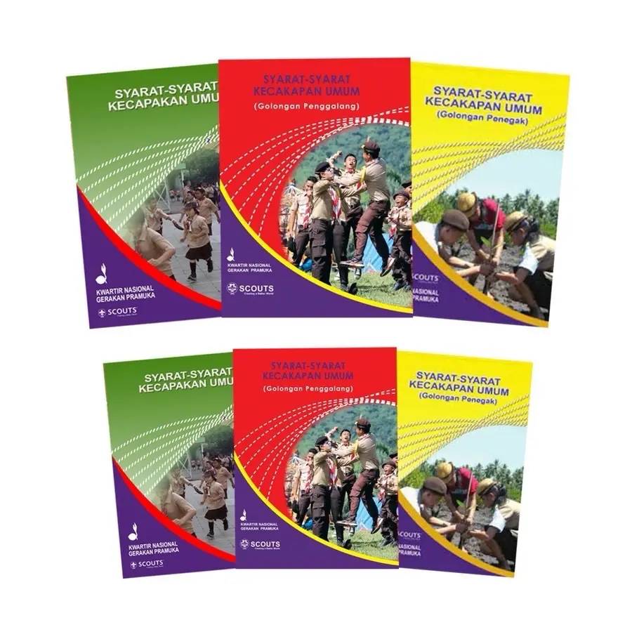 (50pcs) Buku SKU Pramuka Siaga Penggalang Penegak, Kecil Isi 50pcs