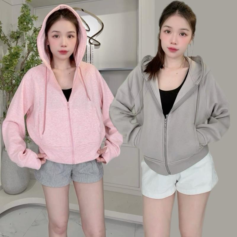   MỞ BÁN  Áo Khoác Nỉ Cotton Dáng Lững  6 Túi  by ShierShop 