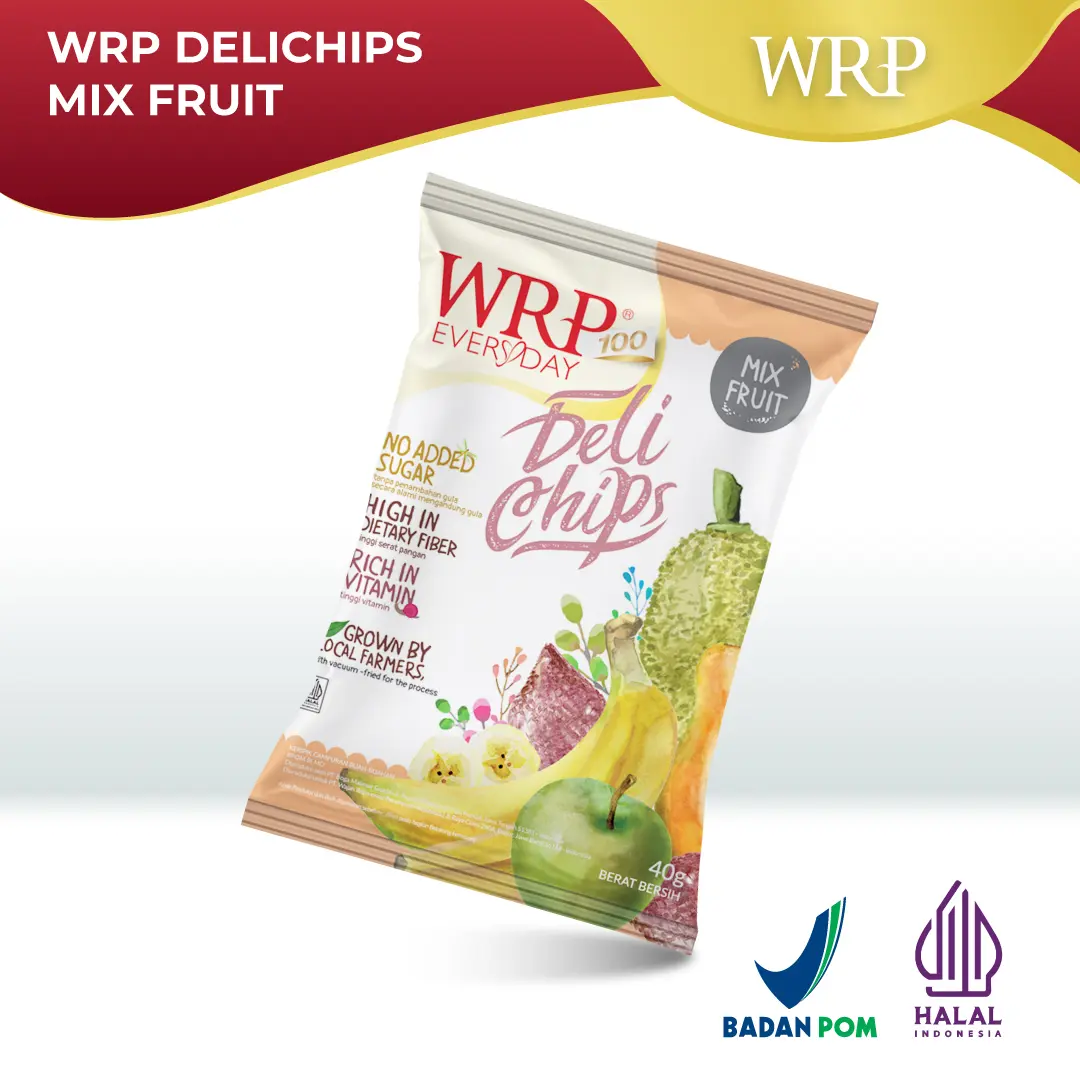WRP Everyday Delichips Mix Fruit 40g