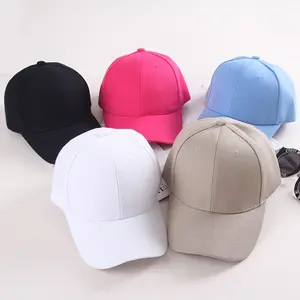 Topi Baseball Polos Anak dan Dewasa Gaya Korea Pria Wanita Distro