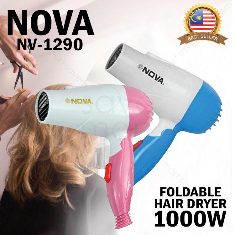 Hair Dryer Nova-1290/ pengering Rambut Hairdryer 7