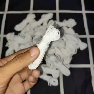 Tali Gorden / Tali Ayunan Listrik / Tali Kur  Tali putih untuk pasang ke gorden kolong dapur / tirai mobil / tali mesin ayunan bayi elektrik