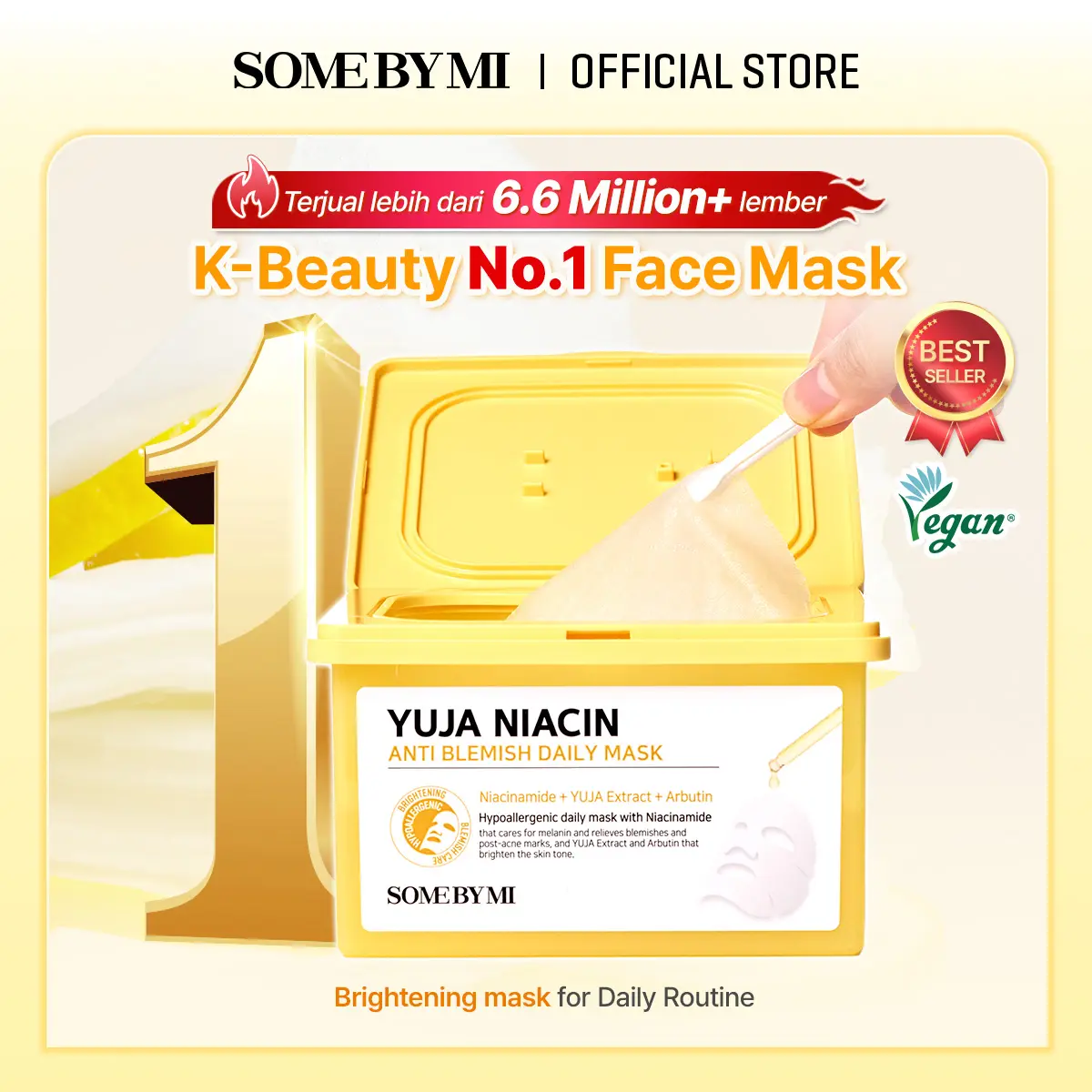 [BUY1GET1 SERUM EXCLUSIVE] Yuja Daily Mask