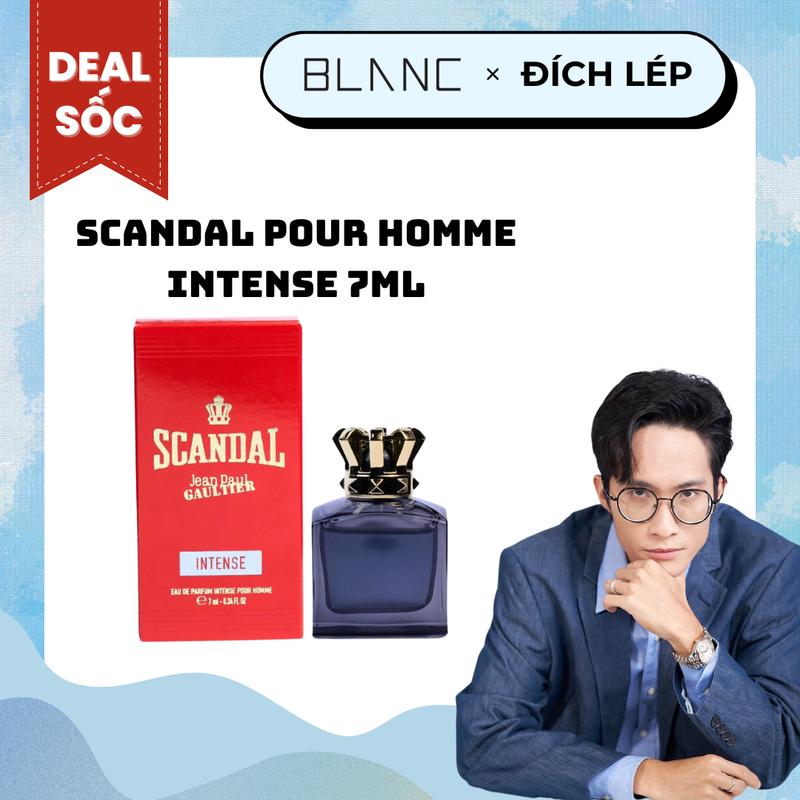 ĐỘC QUYỀN KOC LÉP KID Mini Nước Hoa Nam Jean Paul Gaultier Scandal Pour Homme Intense 7ml Nam Perfume Cosmetic