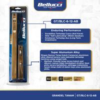 Gambar Bellucci Grendel Tanam Pintu Rumah 6" Inch & 12" Pengunci Model Flush Bolt Alluminium Alloy - Black dari ONASSIS BELLUCCI OFFICIAL Kota Tangerang 5 Tokopedia