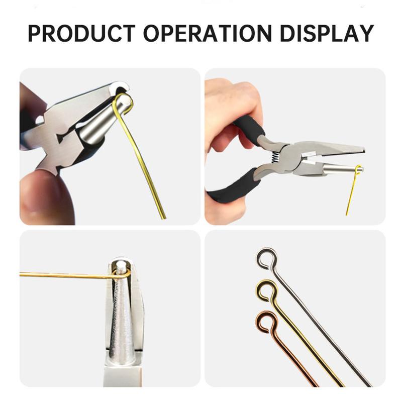 Product Introduction of Kìm Lõm Tròn, 5Inch, Kìm Vòng Dây, Kìm Chính Xác Mini, Dụng Cụ Uốn Dây, Để Tự Làm Đồ Trang Sức, Dụng Cụ Cầm Tay Sở Thích Làm 22