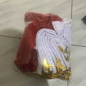 Selendang Tari Anak & Remaja Ronce Payet Daun - Sampur Ronce Payet Anak & Remaja - Sampur Ronce Daun Anak - Sampur Tari Sifon Anak & Remaja - Aksesoris Tari Budaya