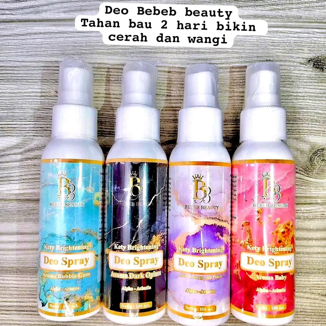BEBEB BEAUTY DEODORANT SPRAY ANTI BAU 100ml