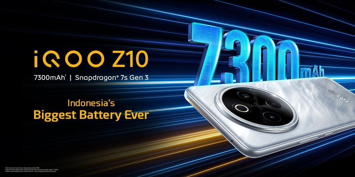 vivo iQOO Z10 , 7300mAh + 90Watt, Snapdragon 7s Gen 3, AnTuTu 822,705, 120Hz Quad-Curved AMOLED, 50MP Sony IMX + OIS