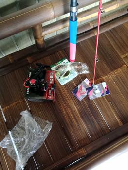Product Review of AquaPro - 1 Set Paket Joran Pancing Spinning Black Grouper Bahan Eva Carbon Solid Fiber Glass Material + Reel Pancing Rill Fishing Reel Spinning Rod Roda from A** y** c**o 2