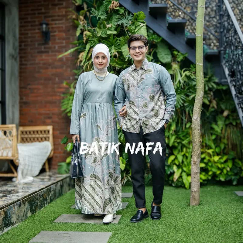copel gamis GAMIS BATIK SRIWEDARI MAXI BUMIL/BUSUI POLY TEXTIL SOGAN ALLSIZE & JUMBO kemeja dan Gamis Bunga Katun Dress Wanita Couple Sarimbit Panjang Keluarga #batik Nafa Baju Pasangan baju gamis kapel suami istri 8