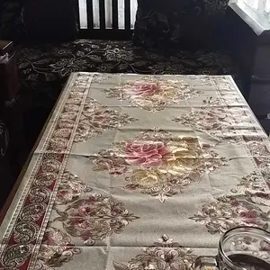 NEWROOM88 Taplak Meja Tamu 50x100 & 50x110CM Bahan PVC Tahan Air & Noda untuk Estetika Ruangan (D21-1A/1D & D9-2B)