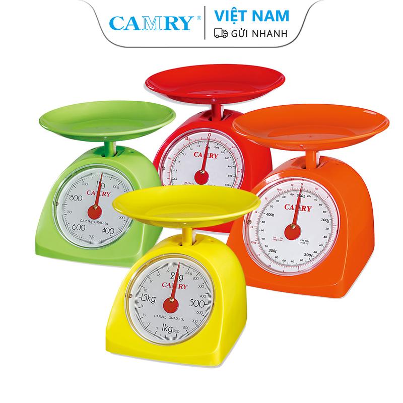  Cân lò xo cơ học Camry Youpinmall Cân nhà bếp gia đình Cân bánh Thiết bị giảng dạy nhận thức cho trẻ em Có sẵn trong 500g   1kg   2kg 