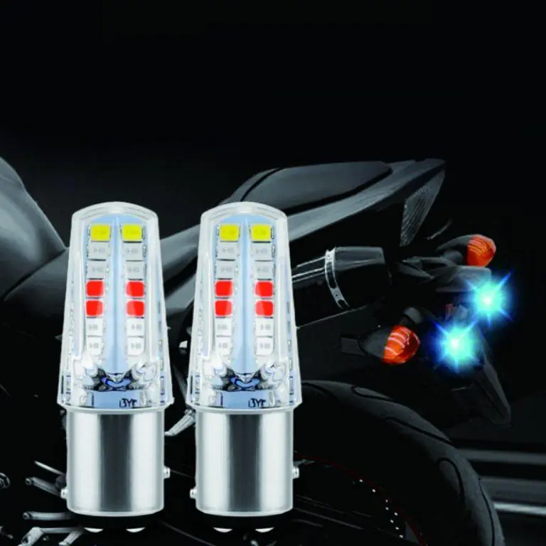 [BISA COD] Lampu Stop Pyramid | StopRem Lampu Belakang RGB, Bisa Running dan Flash | Socket Kaki 2 H6 0