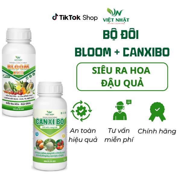 BỘ ĐÔI SIÊU RA HOA ĐẬU QUẢ BLOOM + CANXIBO: SIÊU RA HOA ĐẬU QUẢ - Việt Nhật