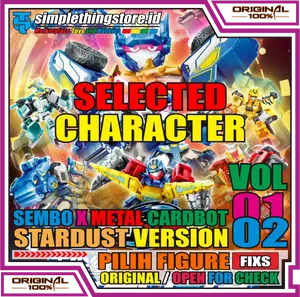 Sembo x Metal Cardbot Selected (Vol 1/Vol 2) New Upgrade Version Original / Model Kit Action
