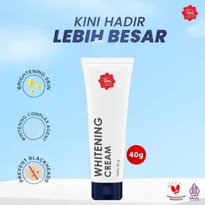 VIVA WHITENING CREAM MENCERAHKAN WAJAH FLEK BANDEL 40GR
