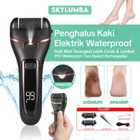 Gambar Skylumba Penghalus Tumit Kaki Elektrik Waterproof Aman untuk Kaki Kapalan Pengikis Sel Kulit Mati Callus Remover Manicure Padicure with LED Lamp CR01 - Callus Remover CR01 - Black  dari Skylumba.id Kota Administrasi Jakarta Barat 1 Tokopedia
