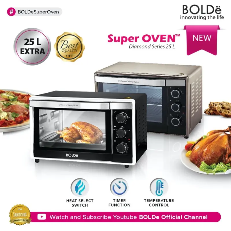 BOLDe Super Oven Diamond Series 25L 0