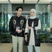 Gambar Baju Batik Wanita Kerja Seragam Kantor Kembang Padi Couple Keluarga - Tunik Kembang Padi, M dari Rangkul Official Store Kota Pekalongan 1 Tokopedia
