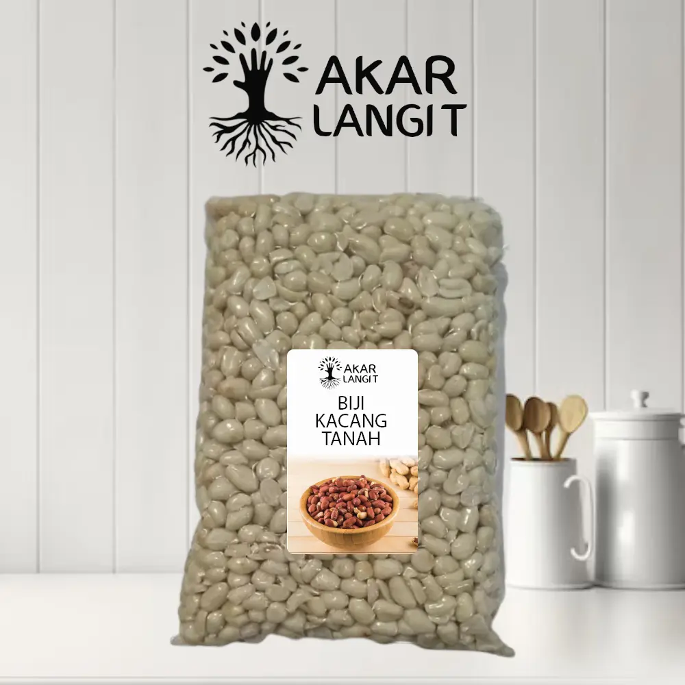 Kacang Tanah Kupas 1KG Jago [Besar]
