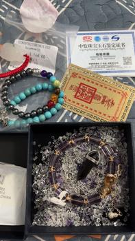Product Review of 022 Tiger Eye Stone Sandalwood Lucky Charm Bracelet 2025 Energy High Quality Fashion Jewelry Magnetic Beads Bracelet Gift from J**5 0