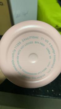 Product Review of Pink kitty big bow Okala freesion insulated stainless steel sports water bottle with straw, water bottle drinkware stainless steel thermos cup hot and cold coffee insulated lid straw bottle portable cup sports water bottle Flasks Loop  Mug Tumbler Bottled from H**i 0