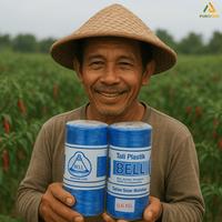 Gambar Lanjaran Plastik Salaran Pertanian Gawar Tanaman Plastik Biru Cap BELL dari PUROTANI.ID Kab. Purworejo 1 Tokopedia