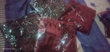 Product Review of ONESET Cringkle Pendek ANDIN Setelan Wanita Kancing KRAH V Celana Panjang Crinkle Airflow Crinkle Airflow from e**n 2