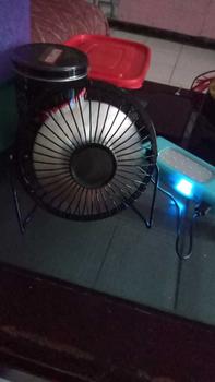Product Review of KIPAS ANGIN USB BAHAN BESI MINI FAN A18 / KIPAS ANGIN PORTABLE / KIPAS ANGIN MINI from y**5 0