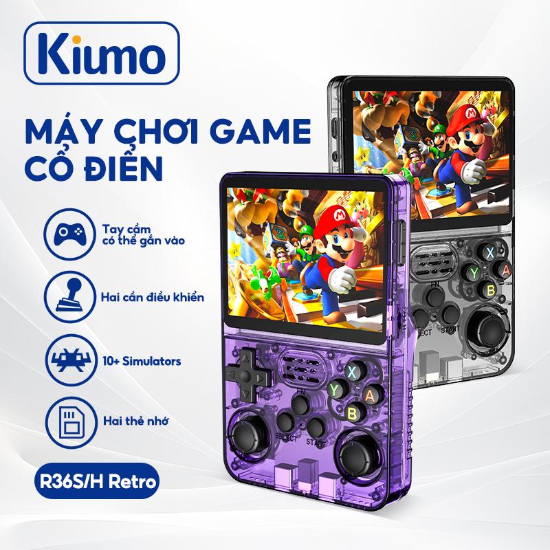  Kiumo Máy Chơi Game Cầm Tay R36S Hơn 20000 Trò Chơi Retro Pin 3000mAh Điều Khiển Dễ Dàng 