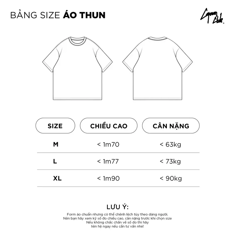 Áo thun 3 SỌC phom rộng CAPMAN CLUB, thoải mái trẻ trung, chất cotton thấm hút tốt 8