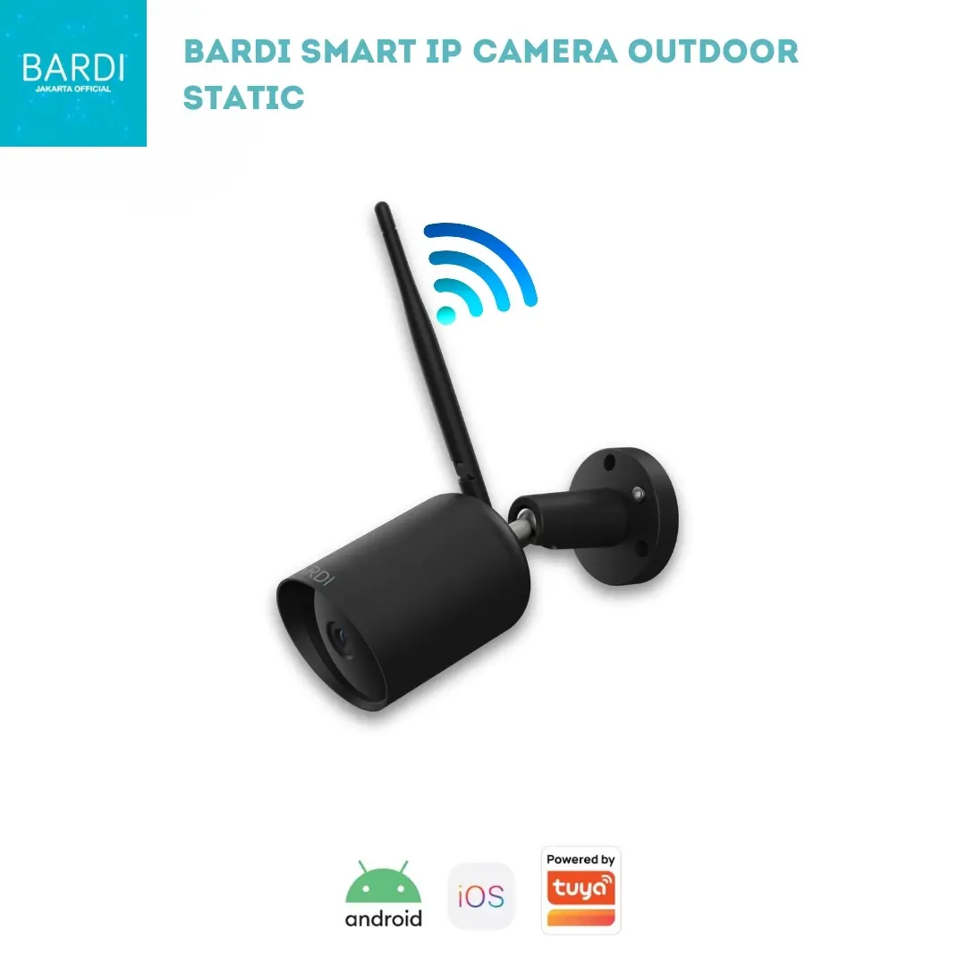 BARDI Smart IP Camera Outdoor CCTV Static IPCAM STC Kamera Wifi