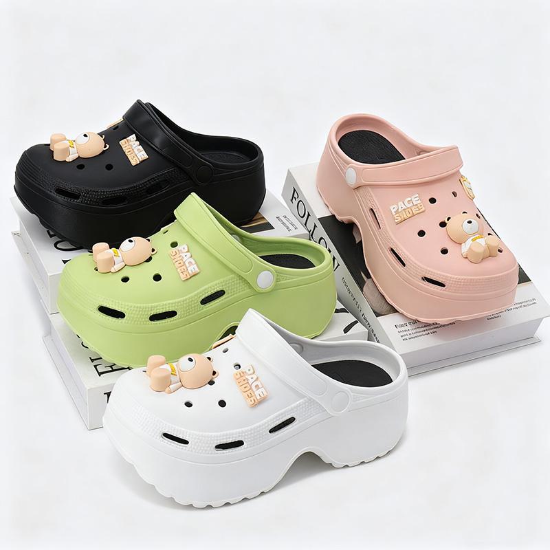 Comanier Sandal Kodok Wanita Fuji Sendal Baim Dewasa Perempuan Korea Anti Slip EVA Premium